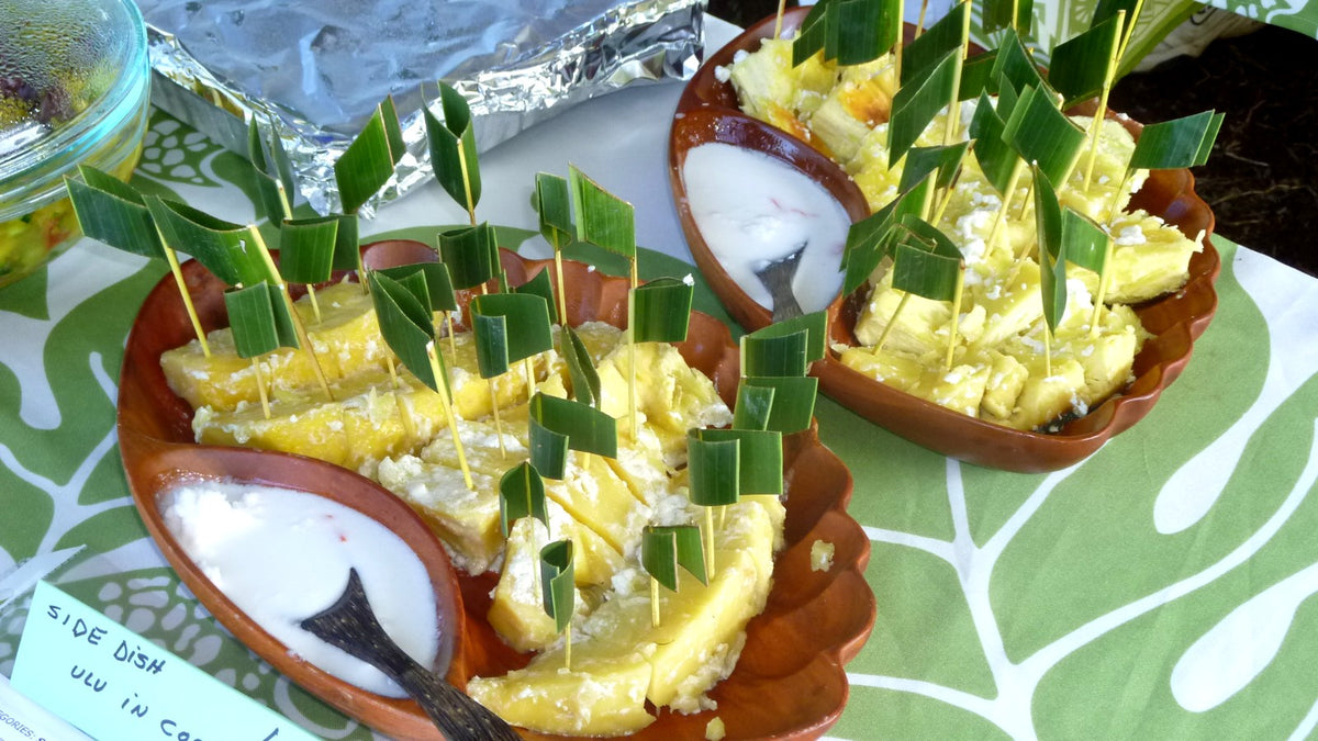 ʻUlu cooked in “real” Coconut Milk &ndash; Hawaiʻi 'Ulu Co-op
