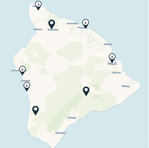 Map Tracks Federal Funding Secured For Hawaiʻi Island