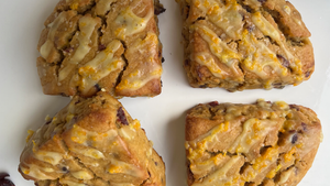 orange cranberry scones