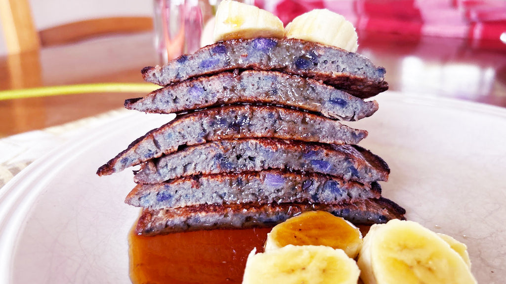 purple pancakes