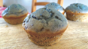 Simple Okinawan Sweet Potato Muffins