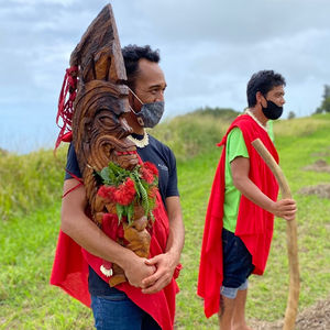 Welcoming Kū with a Kaʻau of ʻUlu Trees