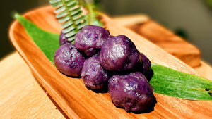 Steamed ‘Uala Mochi