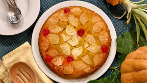 pumpkin white pineapple upside down cake