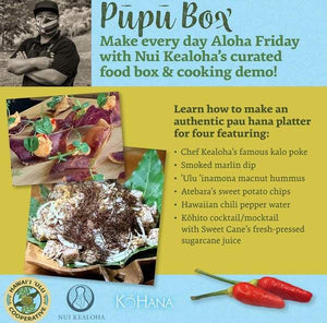 Pupu Box offers local chef’s favorite pau hana appetizers