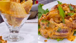 Spicy Ahi Poke with 'Ulu Chips