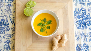Spiced Coconut Pumpkin Soup