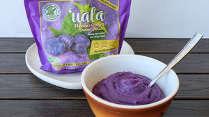 Mashed Purple Sweet Potato