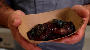 Isobe Yaki Recipe - sweet potato mochi in sweet & salty glaze