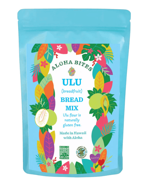 ʻUlu (breadfruit) bread mix bag by Aloha Bites — front