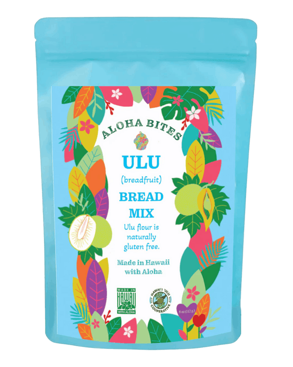 ʻUlu (breadfruit) bread mix bag by Aloha Bites — front