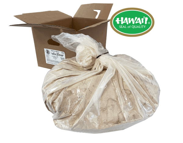 Bulk 30-lb muslin sack of 100% ʻulu (breadfruit) flour