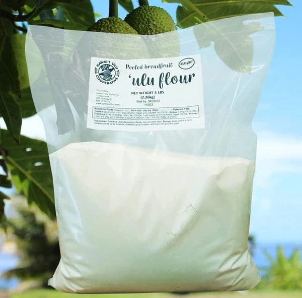 100% ʻUlu Flour (5-lb bag , $12.50/lb)