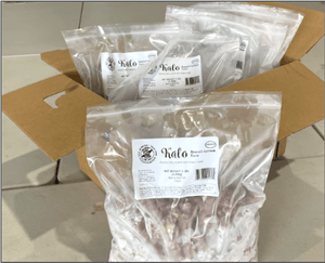 Bulk Kalo (Taro) Diced ¾” Cubes, (25lb/case)