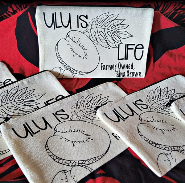 ʻUlu is Life - Beige Travel Bag